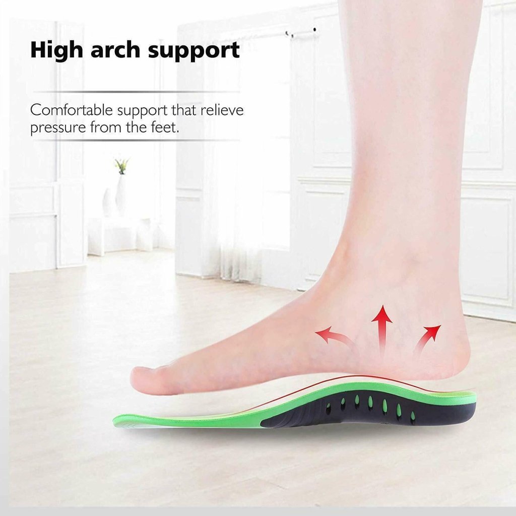Orthotic Insoles – 3-Point Arch Support for Plantar Fasciitis & Flat Feet - Shoe Insoles - Apex Therapy