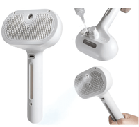 Pet Spray Grooming Brush – Mist Brush for Cats & Dogs - Pet Grooming - Apex Therapy
