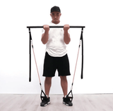 Pilates Bar Kit with Resistance Bands – 2, 4 or 6 Tubes