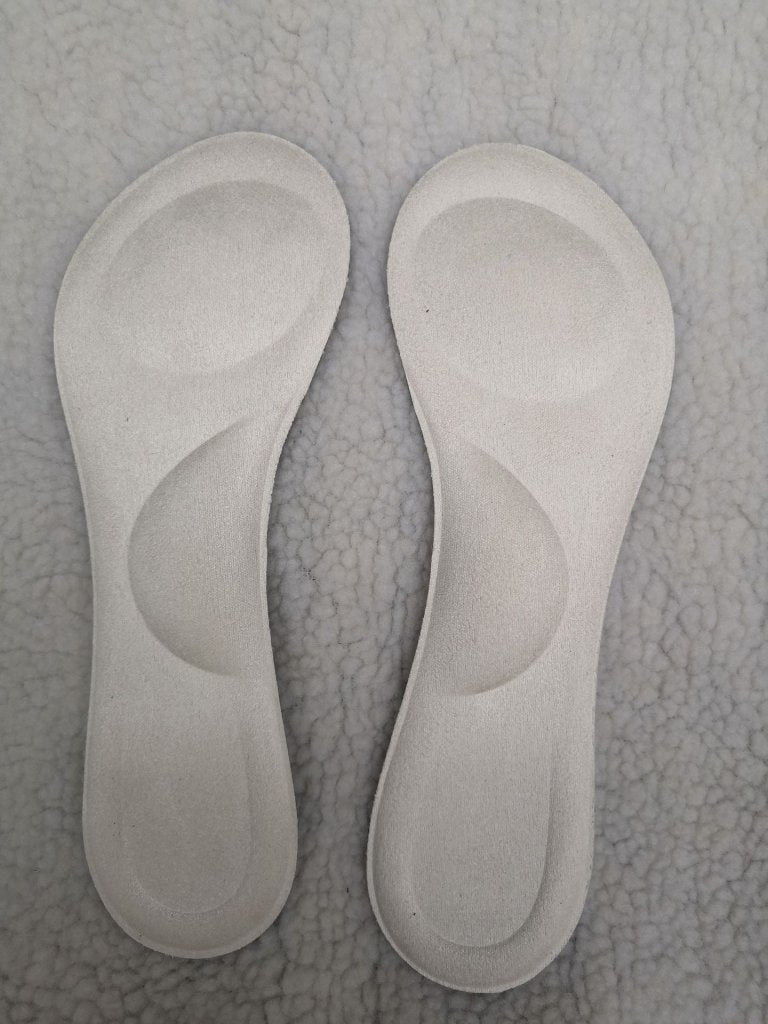 Plush-Top Arch-Support Insoles – Faux Leather or Fleece, 5 Styles - Insoles - Apex Therapy