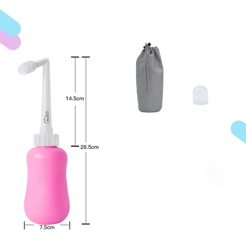 Portable Peri Bottle – Handheld Personal Washer, 360–600 ml - Personal Washer - Apex Therapy