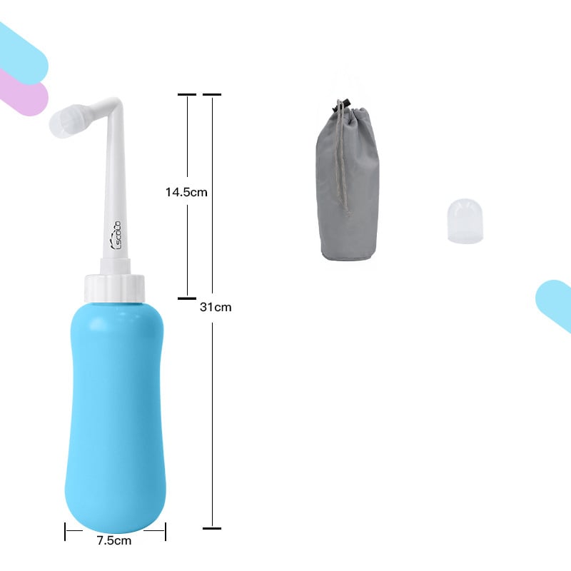 Portable Peri Bottle – Handheld Personal Washer, 360–600 ml - Personal Washer - Apex Therapy