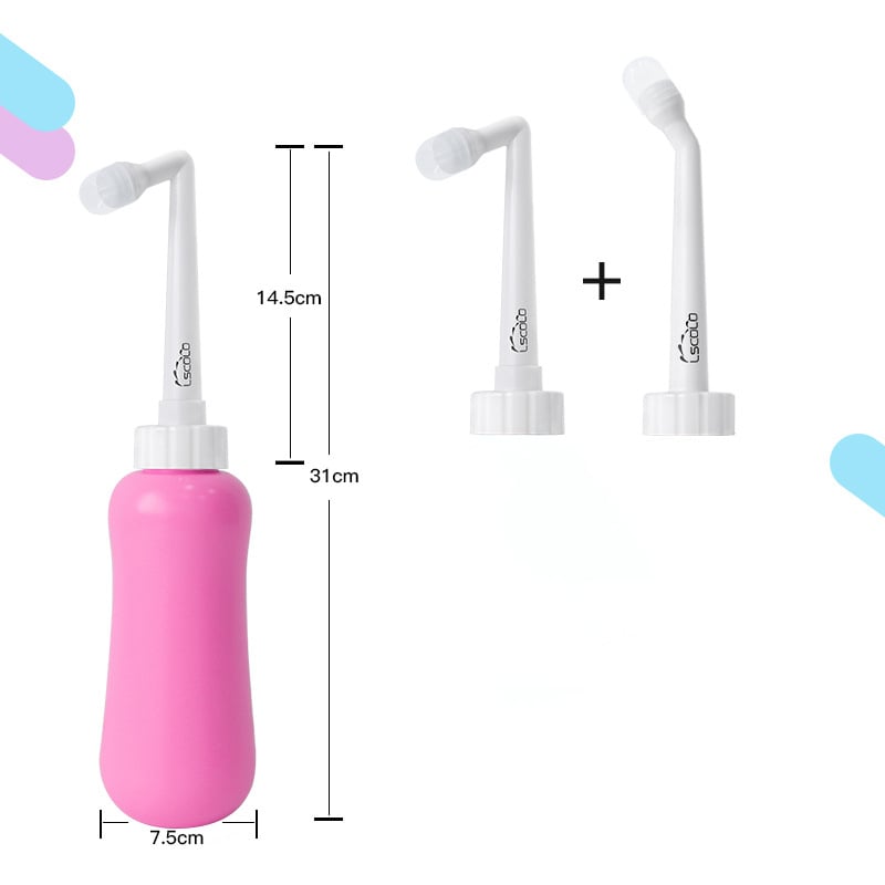 Portable Peri Bottle – Handheld Personal Washer, 360–600 ml - Personal Washer - Apex Therapy