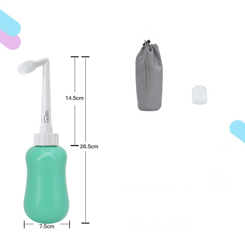 Portable Peri Bottle – Handheld Personal Washer, 360–600 ml - Personal Washer - Apex Therapy
