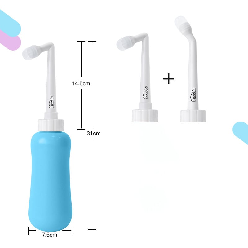Portable Peri Bottle – Handheld Personal Washer, 360–600 ml - Personal Washer - Apex Therapy