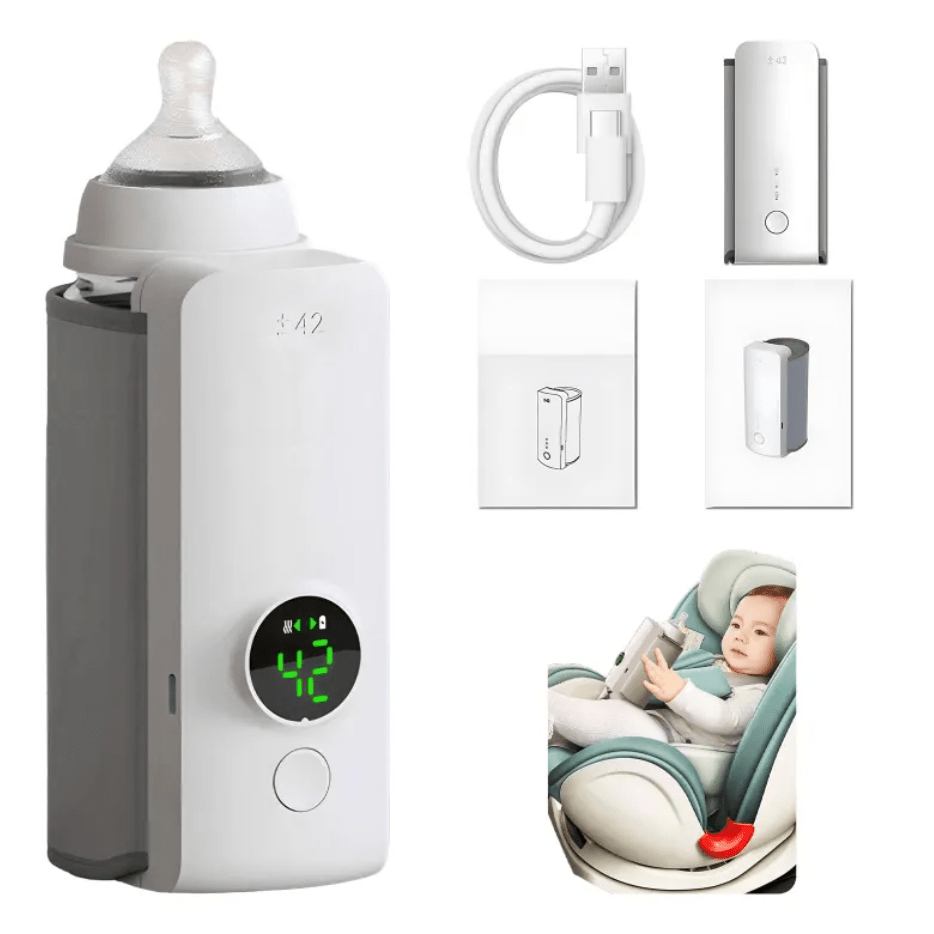 Portable Wireless Baby Bottle Warmer – Rechargeable, Keeps Milk Warm - Bottle Warmer - Apex Therapy