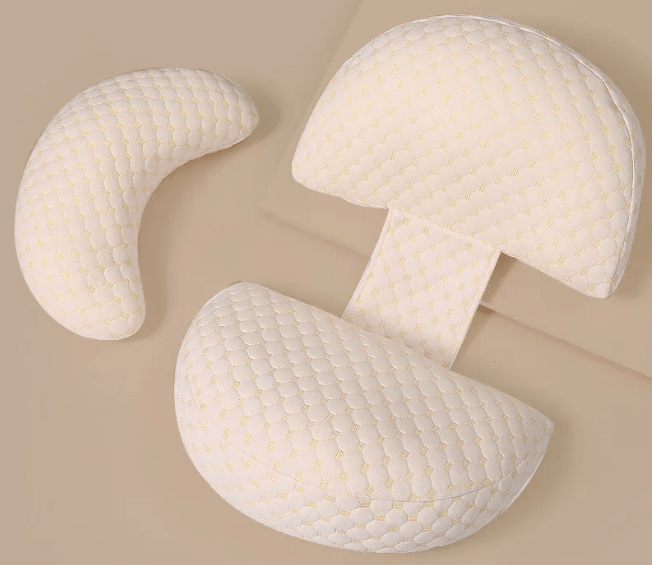 Pregnancy Side-Sleep Pillow – Belly & Hip Cushioning, Washable Cover - Pillow - Apex Therapy