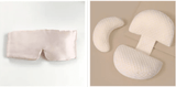 Pregnancy Side-Sleep Pillow – Belly & Hip Cushioning, Washable Cover