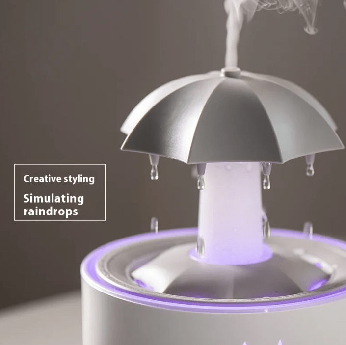 Raindrop Aroma Humidifier – 0.5 L Tank, Remote Control - Humidifier - Apex Therapy