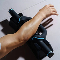 Rechargeable Rolling Massager – 6 Speeds, Hands-Free Stand - Massage Roller - Apex Therapy