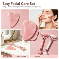 Resin Facial Roller & Gua Sha Tool – Face, Neck & Eye Massager - Facial Roller - Apex Therapy