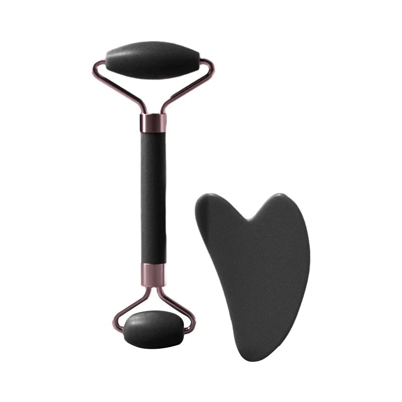 Resin Facial Roller & Gua Sha Tool – Face, Neck & Eye Massager - Facial Roller - Apex Therapy