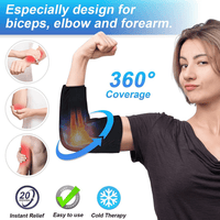 Reusable Cold Pack Wrap – Knee, Elbow & Wrist, S or L - Cold Pack - Apex Therapy