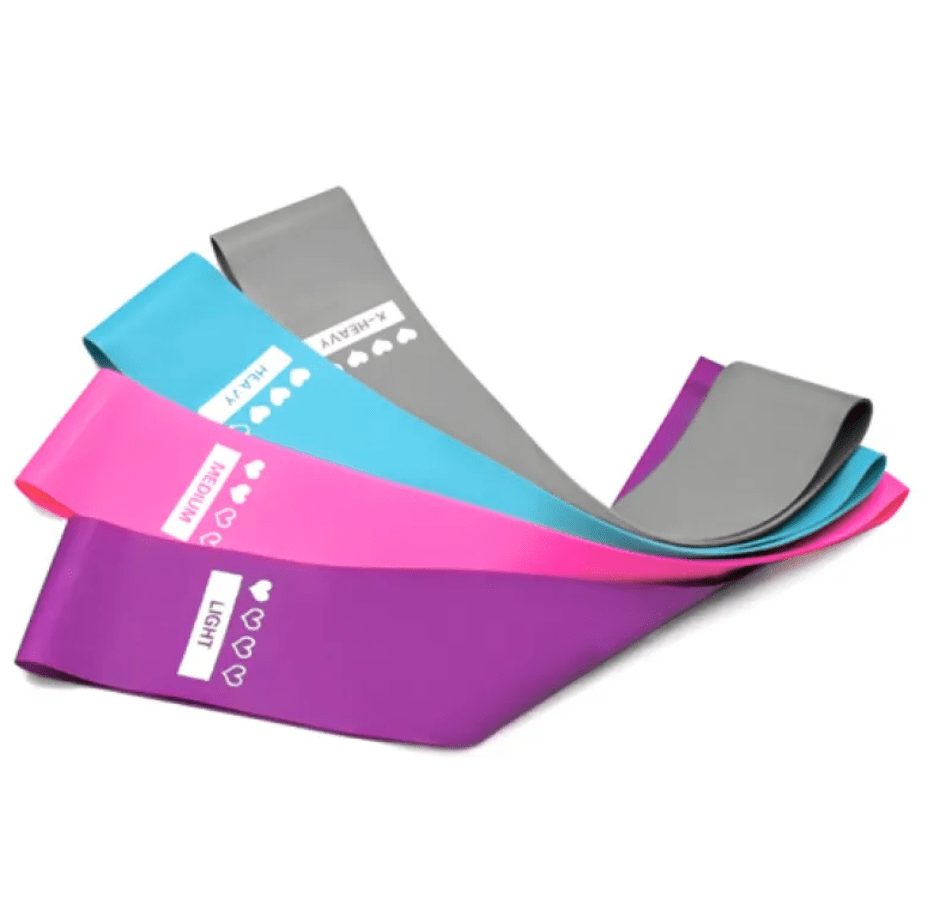 Rubber Booty Bands – Single or 4-Color Set - Resistance Bands - Apex Therapy