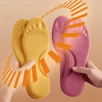 Self-Warming Memory Cotton Insoles – Cozy Winter Comfort, Women's - Insoles - Apex Therapy
