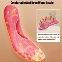 Self-Warming Memory Cotton Insoles – Cozy Winter Comfort, Women's - Insoles - Apex Therapy