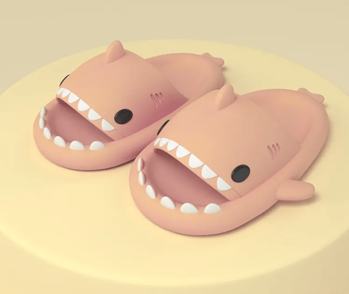 Shark Cloud Slippers – 4 cm Thick Sole, Indoor & Outdoor, 10 Colors - Slippers - Apex Therapy