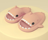 Shark Cloud Slippers – 4 cm Thick Sole, Indoor & Outdoor, 10 Colors - Slippers - Apex Therapy