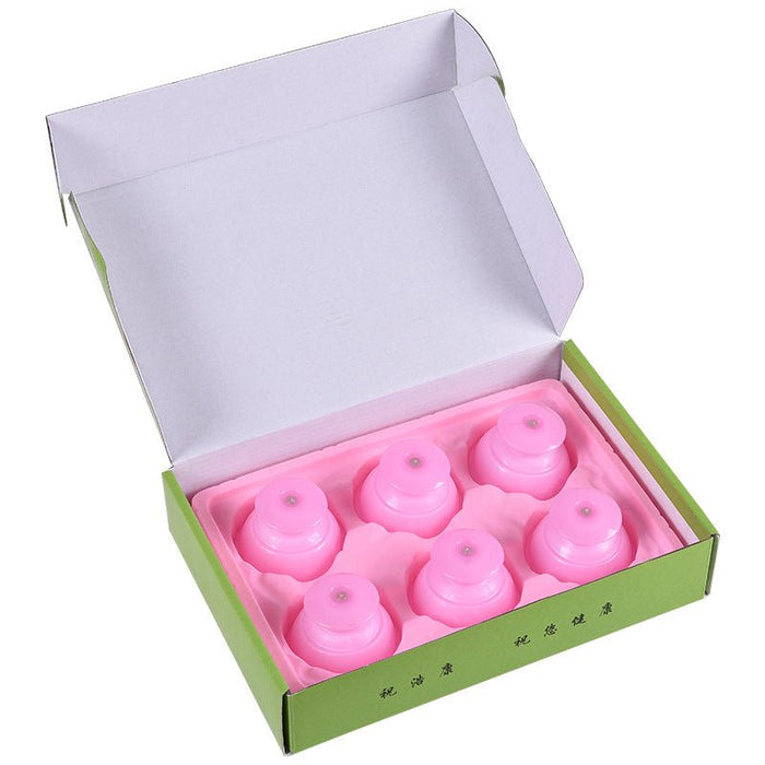 Silicone Cupping Set – Thick, Flexible Cups, 6 or 12 Pieces - Cupping Set - Apex Therapy