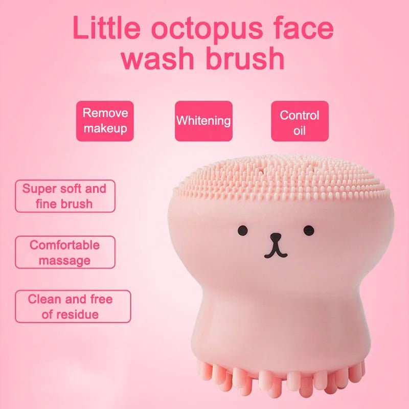 Silicone Facial Cleansing Brush – Deep Pore Cleansing & Massage Tool - Apex Therapy