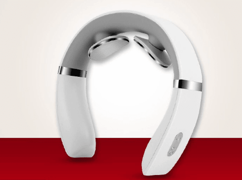 Smart Neck Massager – Cordless Heated Pulse Massager with Remote - Apex Therapy