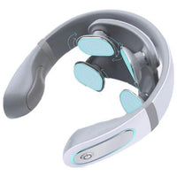 Smart Neck Massager – Cordless Heated Pulse Massager with Remote - Apex Therapy