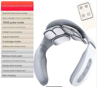 Smart Neck Massager – Cordless Heated Pulse Massager with Remote - Apex Therapy