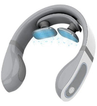 Smart Neck Massager – Cordless Heated Pulse Massager with Remote - Apex Therapy