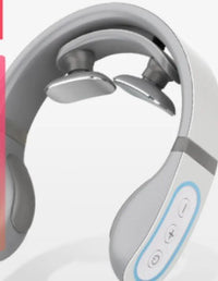 Smart Neck Massager – Cordless Heated Pulse Massager with Remote - Apex Therapy