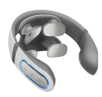 Smart Neck Massager – Cordless Heated Pulse Massager with Remote - Apex Therapy