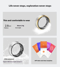 Smart Ring – Heart Rate, Sleep & Fitness Tracker - Apex Therapy