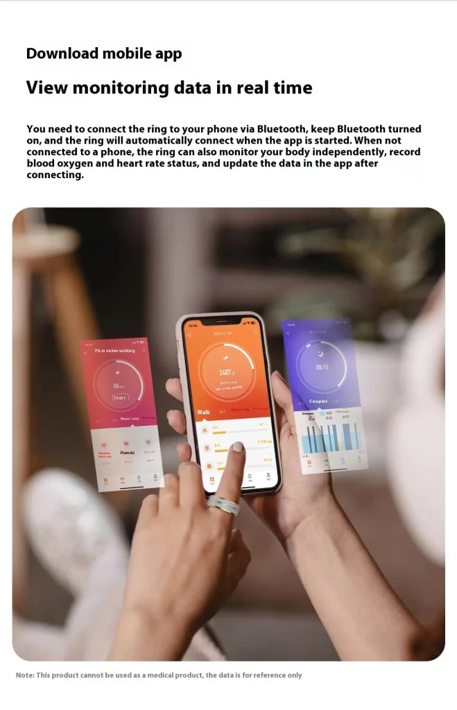 Smart Ring – Heart Rate, Sleep & Fitness Tracker - Apex Therapy