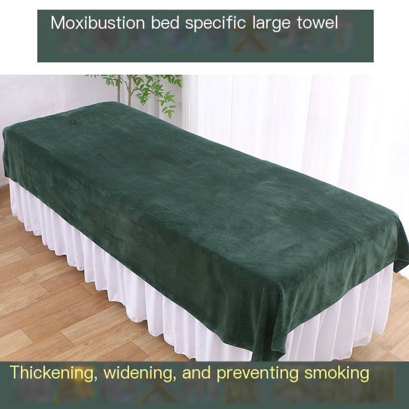 Soft Microfiber Massage Bed Towel – Salon Size, Optional Face Hole - Massage Towel - Apex Therapy