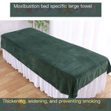 Soft Microfiber Massage Bed Towel – Salon Size, Optional Face Hole