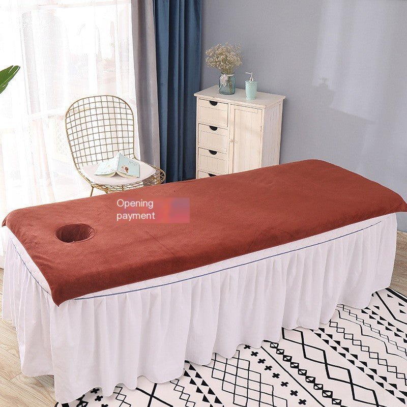 Soft Microfiber Massage Bed Towel – Salon Size, Optional Face Hole - Massage Towel - Apex Therapy