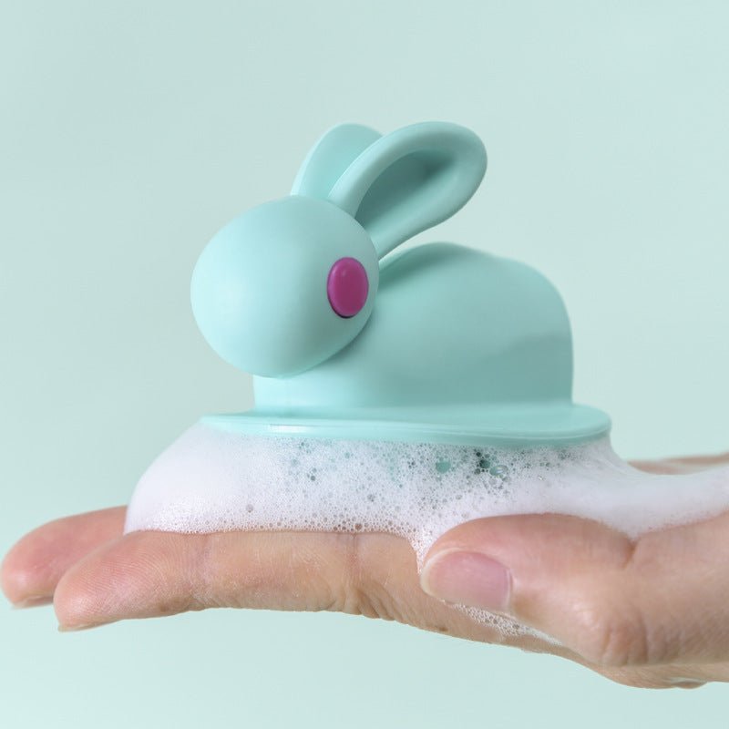Soft Rubber Shampoo Brush for Kids – Gentle Silicone Scalp Massager (TPE, BPA - Free) - Apex Therapy