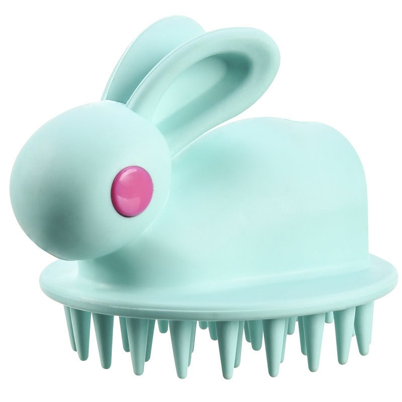 Soft Rubber Shampoo Brush for Kids – Gentle Silicone Scalp Massager (TPE, BPA - Free) - Apex Therapy