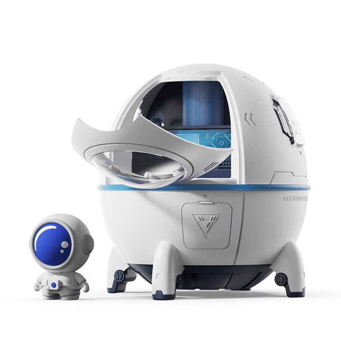 Space capsule USB humidifier with night lamp – Apex Therapy, view 10