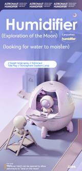 Space Capsule USB Humidifier – Night Lamp, Quiet Mist