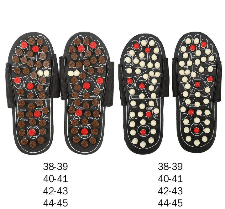 Spring Massage Slippers – Textured Bouncy Sole, Unisex - Slippers - Apex Therapy