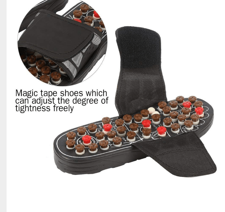 Spring Massage Slippers – Textured Bouncy Sole, Unisex - Slippers - Apex Therapy