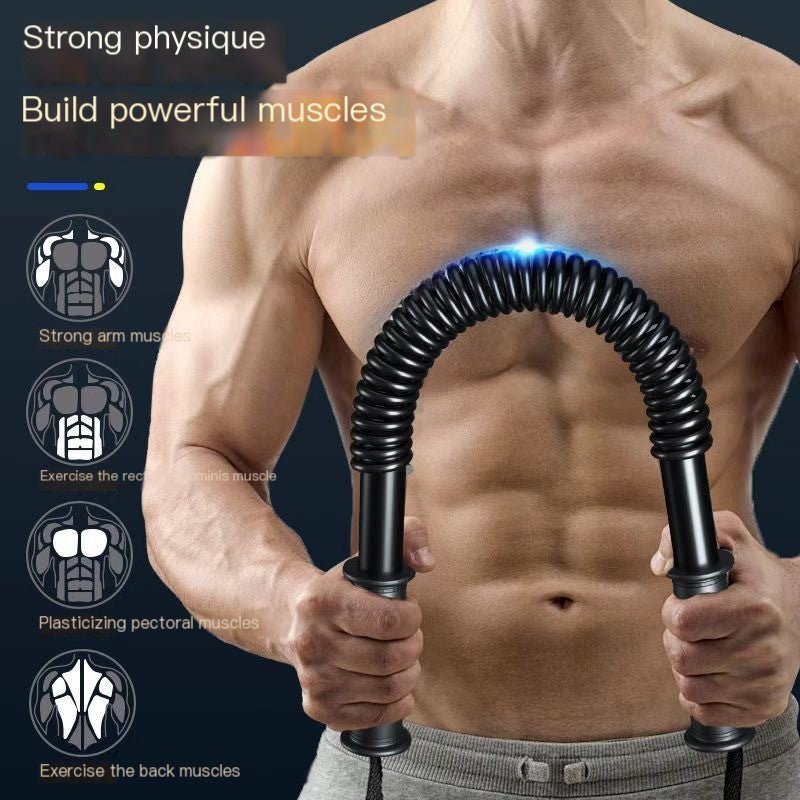 Spring Steel Arm Strength Bar – 20 to 60 kg Resistance - Strength Trainer - Apex Therapy
