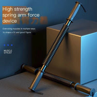 Spring Steel Arm Strength Bar – 20 to 60 kg Resistance - Strength Trainer - Apex Therapy