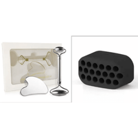 Stainless Steel Jaw & Face Roller – Gua Sha Board Sets - Facial Tool - Apex Therapy