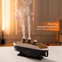 Steamship aroma diffuser with color LED light – Apex Therapy, view 2