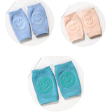 Summer Terry Baby Socks with Knee Pads – Cushioned Crawling Comfort