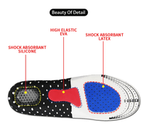 Thick EVA Heel-Cushion Insoles – Shock-Absorbing, 1 or 2 Pairs - Insoles - Apex Therapy