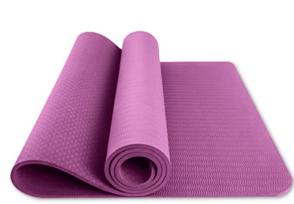 Thick TPE Yoga Mat with Alignment Lines – 6 mm or 8 mm, 183 cm - Yoga Mat - Apex Therapy
