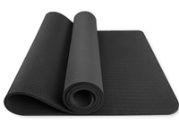 Thick TPE Yoga Mat with Alignment Lines – 6 mm or 8 mm, 183 cm - Yoga Mat - Apex Therapy