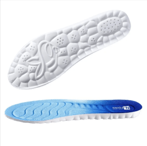 Thickened PU Arch-Support Insoles – Shock-Absorbing, Blue - Insoles - Apex Therapy
